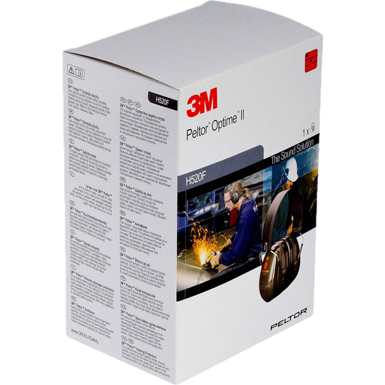 3M Peltor 2 H520f אוזניות הגנה מתקפלות